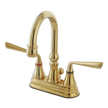 Silver Sage KS2612ZL 4-Inch Centerset Bathroom Faucet KS2612ZL